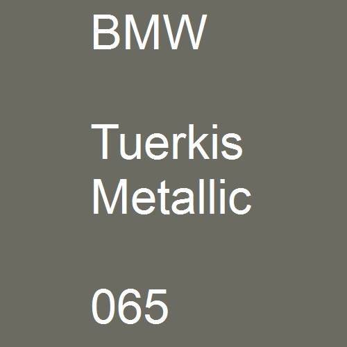 BMW, Tuerkis Metallic, 065.